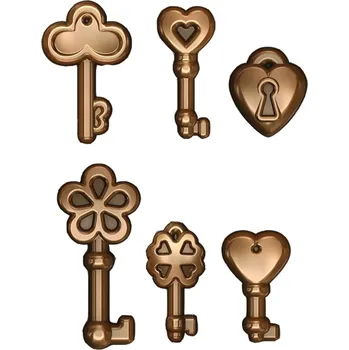 Forma na pečení Silikomart Forma na čokoládu - Keys
