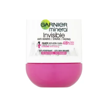 Garnier roll on 50ml Invisible Bla&White