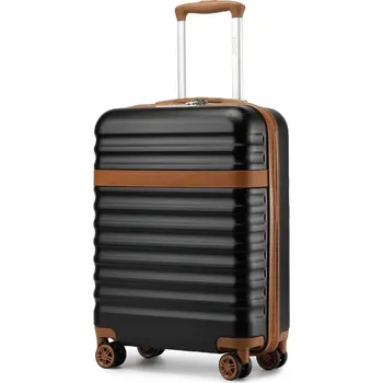 Kono 2484 Kufr spinner 55cm Černý ABS/Polykarbonát
