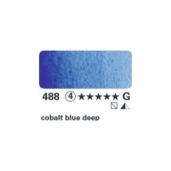Speciální výtvarná barva Akvarelová barva Horadam 1/2 – 488 cobalt blue deep (Akvarelová barva Horadam 1/2 – 488 cobalt blue deep)