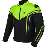 Bunda na motocykl RSA Compact 2 EVO černo-šedo-fluo žlutá 3XL