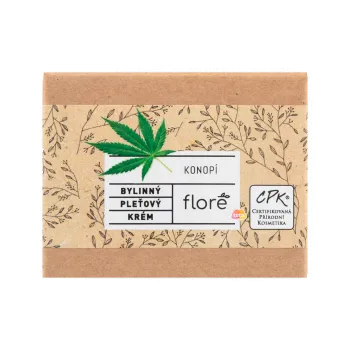 Pleťový krém Floré Pleťový krém 50ml konopí