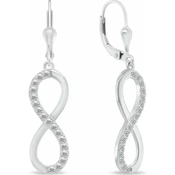 Náušnice Brilio Silver Módní stříbrné náušnice Nekonečno EA272W + 2 měsíce na vrácení zboží