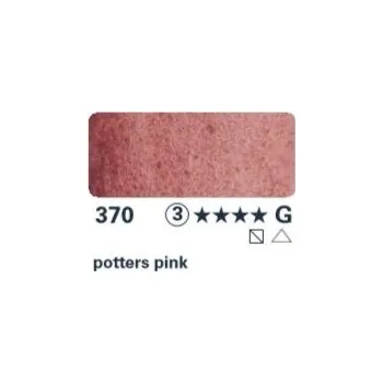 Speciální výtvarná barva Akvarelová barva Horadam 1/2 – 370 potters pink (Akvarelová barva Horadam 1/2 – 370 potters pink)