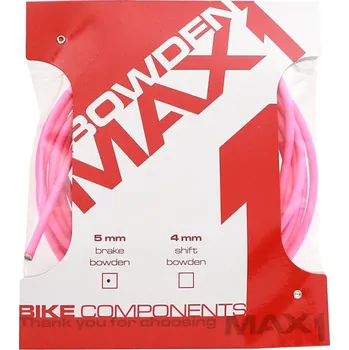 Lanko pro jízdní kolo bowden MAX1 5 mm fluo růžová balení 3 m Barva: Růžová