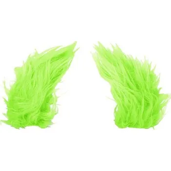 Chránič hlavy Etape Funny Kit dekorace na přilbu fluo zelená