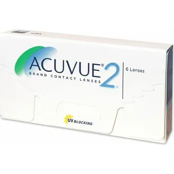 Kontaktní čočky JOHNSON Acuvue 2 Oasys dvoutýdenní 6 čoček, Počet dioptrií: -9,00, Průměr: 14,0, Zakřivení: 8,3, Počet kusů v balení: 6 ks