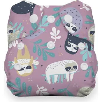 látková plena Thirsties Natural Newborn AIO na PAT - Sloth Life