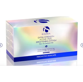 Pleťová maska iS Clinical Extra Strength Active Peel Brightening System - Rozjasňující systém aktivního peelingu – extra silný 1 sada