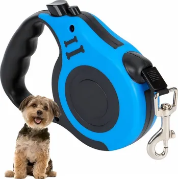 Vodítko pro psa VERK GROUP AUTOMATICKÉ VODÍTKO 186 DICE 5M SKY (108) GAB_A