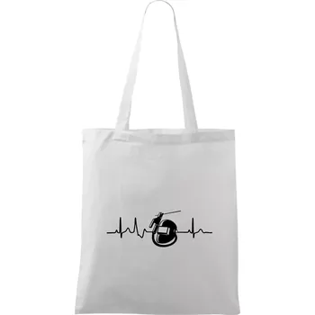 EKG svářeč - Taška bavlněná - 42 x 38 cm ( Bílá )