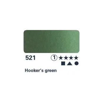 Vodová barva Akvarelová barva Horadam 15ml – 521 Hooker's green (Akvarelová barva Horadam 15ml – 521 Hooker's green)