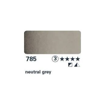 Speciální výtvarná barva Akvarelová barva Horadam 15ml – 785 neutral grey (Akvarelová barva Horadam 15ml – 785 neutral grey)