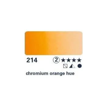 Speciální výtvarná barva Akvarelová barva Horadam 1/2 – 214 chromium orange hue (Akvarelová barva Horadam 1/2 – 214 chromium orange hue)