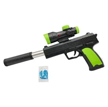 Dětská zbraň Pistolet na kulki wodne i plastikowe 6mm K99