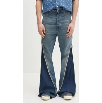 Džíny Rick Owens DRKSHDW Bolan Banana pánské, DU01E3363.SDWB, 33, námořnická modř, 59X
