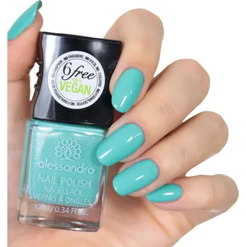 Lak na nehty Alessandro Klasický lak na nehty MINTASTIC 10 ml