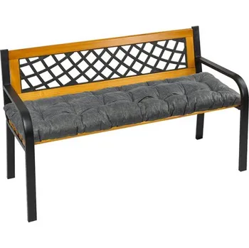 Podsedák Sedák na lavici prošívaný - 40x140 cm - Grafitová - Bellatex