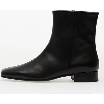 Dámské kozačky Kožené kotníkové boty Vagabond Shoemakers MONA dámské, černá barva, na plochém podpatku, 5955-001-20 5955.001.20 99X, EUR 36