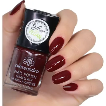 Lak na nehty Alessandro Klasický lak na nehty VELVET RED 10 ml