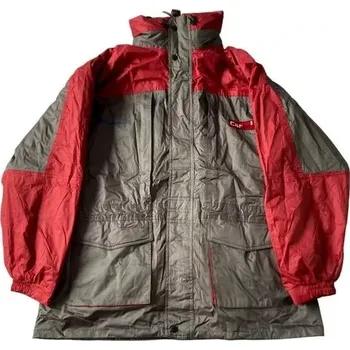 Zimní pánská pracovní bunda CARFit URAL šedo/červená - 2XL (CARFIT ECBUNDA/XXL)