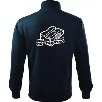 Pánská mikina Ořezávátko - Mikina bez kapuce Adventure - S ( Námořní modrá (velmi tmavá - téměř černá) )