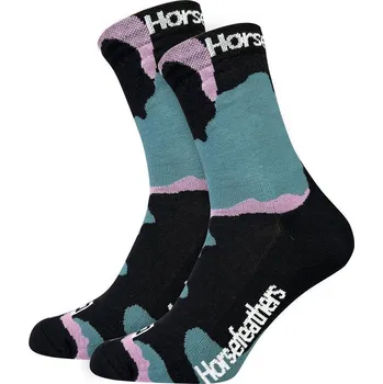 Dámské ponožky horsefeathers Dámské ponožky camo socks blue haze
