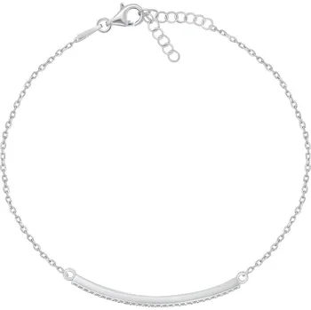 Náramek Brilio Silver Elegantní stříbrný náramek se zirkony BRC133W + 2 měsíce na vrácení zboží