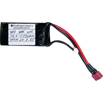 Airsoft XCell Li-Pol baterie X-Cell 11,1V 1300mAh, 20C - Monoblok