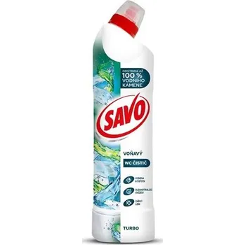 Čisticí prostředek Čisticí WC gel Savo - turbo, 700 ml