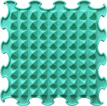 Ortoto - ortopedická podlaha Malé pyramidy tvrdé Tyrkysová