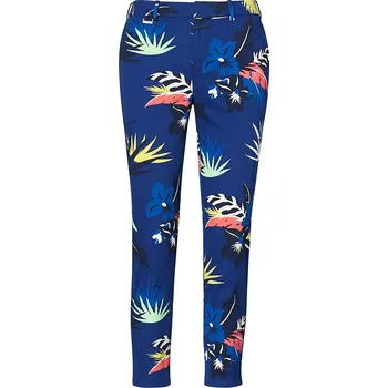 Dámské kalhoty Ralph Lauren Tropical Capri 6, Poster Tropical, dámské
