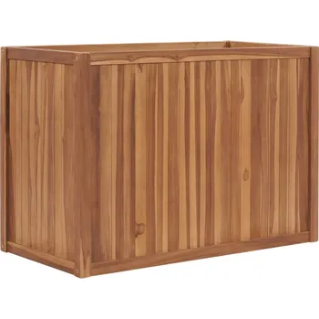 Vyvýšený záhon vidaXL Vyvýšený záhon 100 x 50 x 70 cm masivní teakové dřevo