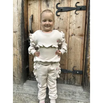 Dívčí mikina ANDY Boom Dívčí mikina Little girl sand Velikost děti: 74