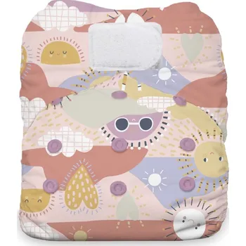 Plenkové kalhoty Thirsties Natural One size AIO na SZ - Sunny