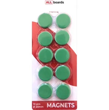 ALLBOARDS,Magnet na tabule 20mm - Zelená,MSG20/10