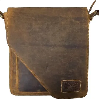 Kožená taška HUNTERS TAN 4 SBG-017-GHU