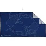 Lifeventure Recycled SoftFibre Trek Towel; whale