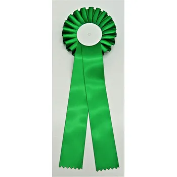 Kokarda zelená Emblém MAXI (5cm) vyberte z naší nabídky podle sportu. POTISK STUHY NEPROVÁDÍME. U tohoto výrobku nelze požadovat žádný text.