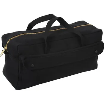 Taška JUMBO MECHANICS TOOL mosazný zip ČERNÁ (Taška JUMBO MECHANICS TOOL mosazný zip ČERNÁ)