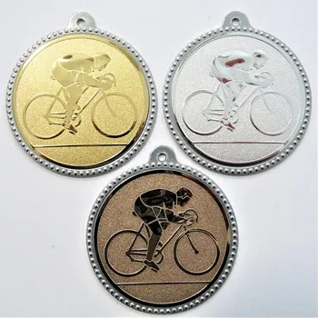 Cyklista medaile D75-71 Zde napište text na štítky a součet zadejte do košíku. Více informací viz.POPIS v dolní části.