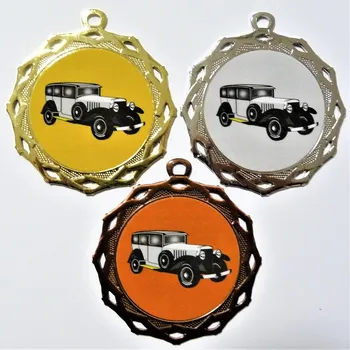 Historické auto medaile DI7003-L2 Zde napište text na štítky a součet zadejte do košíku. Více informací viz.POPIS v dolní části.