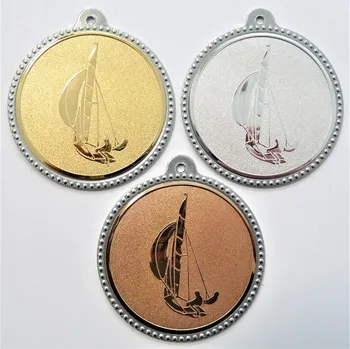 Jachting medaile D75-18 Zde napište text na štítky a součet zadejte do košíku. Více informací viz.POPIS v dolní části.