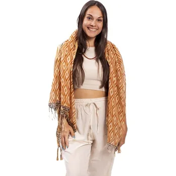 Šátek Sarong / šátek JALA / okrový ornament