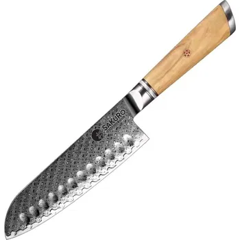 Kuchyňský nůž SaKuRo Santoku nůž 17,8 cm