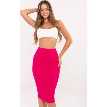 Dámská sukně RUE PARIS Dámská sukně RV-SD-R3740.04 Barva: Růžová - tmavě, Velikost: S/M