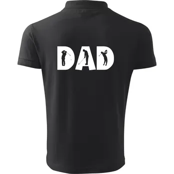 Pánská košile Golf dad - Polokošile pánská Pique Polo 203 - XL ( Dřevěné uhlí )