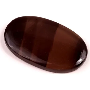 Přírodní kámen Kabošon Midnight Lace Obsidian č.3277 (45x27x6mm)