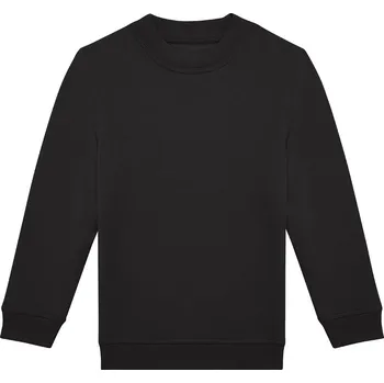 Chlapecká mikina B&C Dětská mikina s kapucí Crew ID.332 Velikost: 7-8 let, Barva: černá