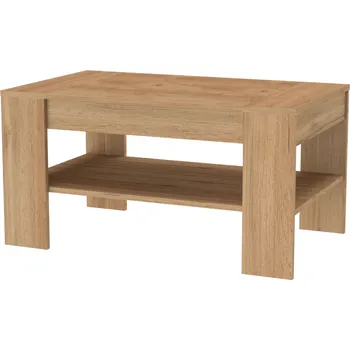 Konferenční stolek NÁBYTEK MIKULÍK s.r.o. ZEN - konferenční stolek, 100/120 x 52/57cm Šířka: 120cm, Výška: 52cm, Dekor: olše Šířka: 100cm, Dekor: dub harmony